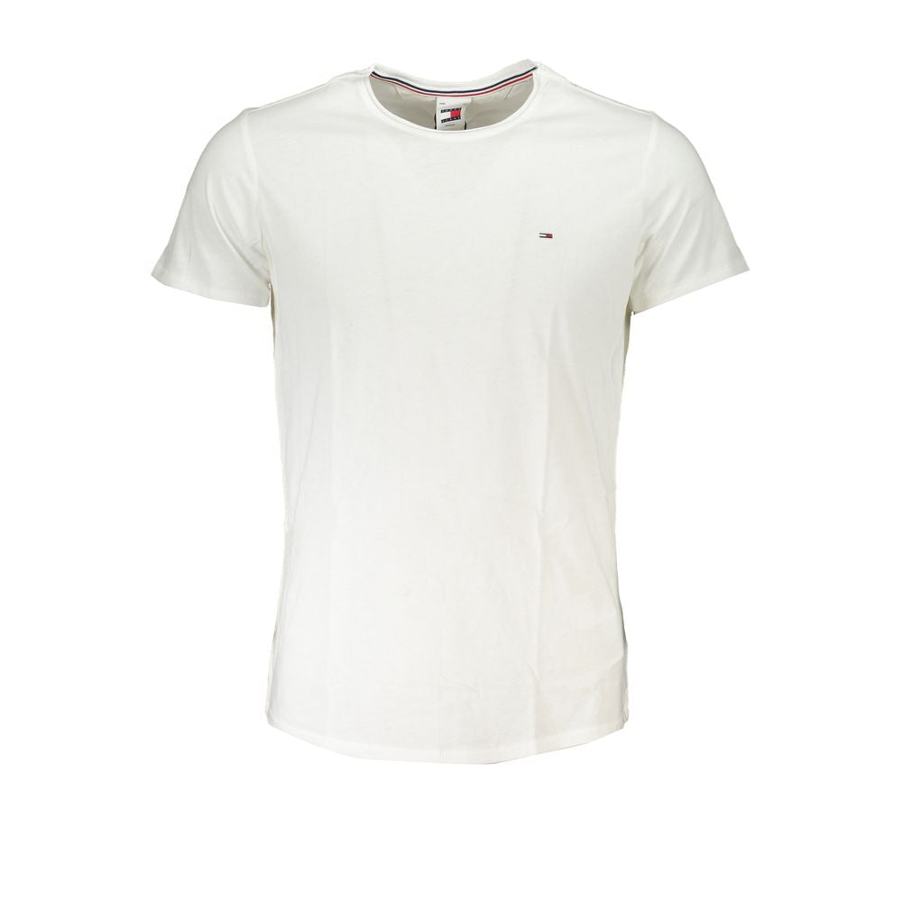 Tommy Hilfiger White Cotton T-Shirt