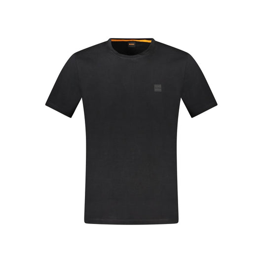 Hugo Boss Black Cotton T-Shirt