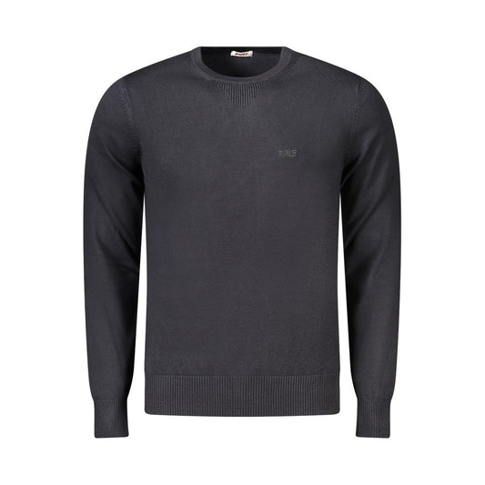 Rifle Black Nylon Sweater