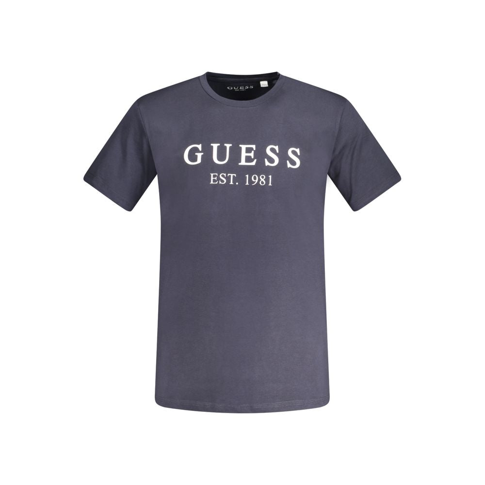 Guess Jeans Blue Cotton T-Shirt