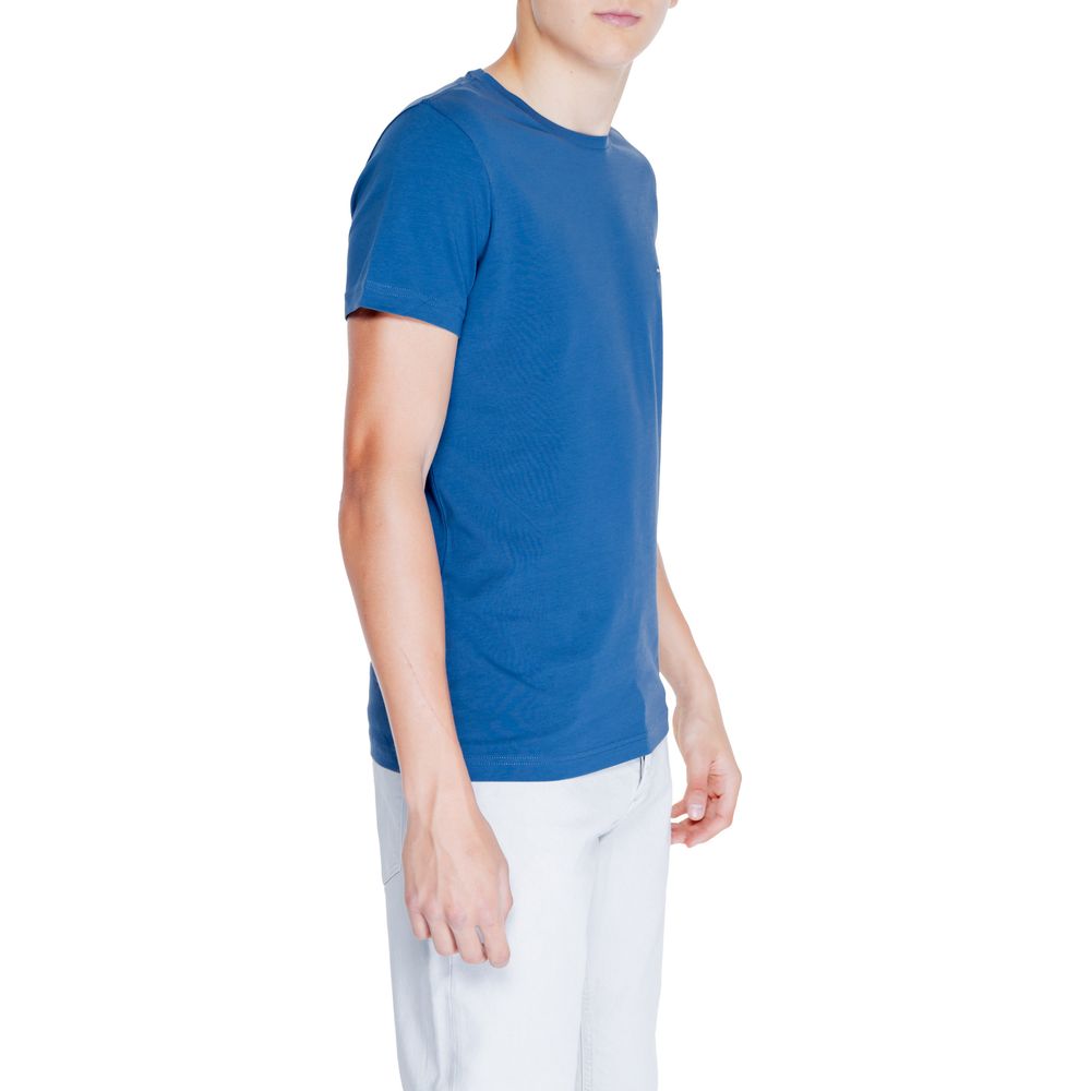 Tommy Hilfiger Blue Cotton T-Shirt