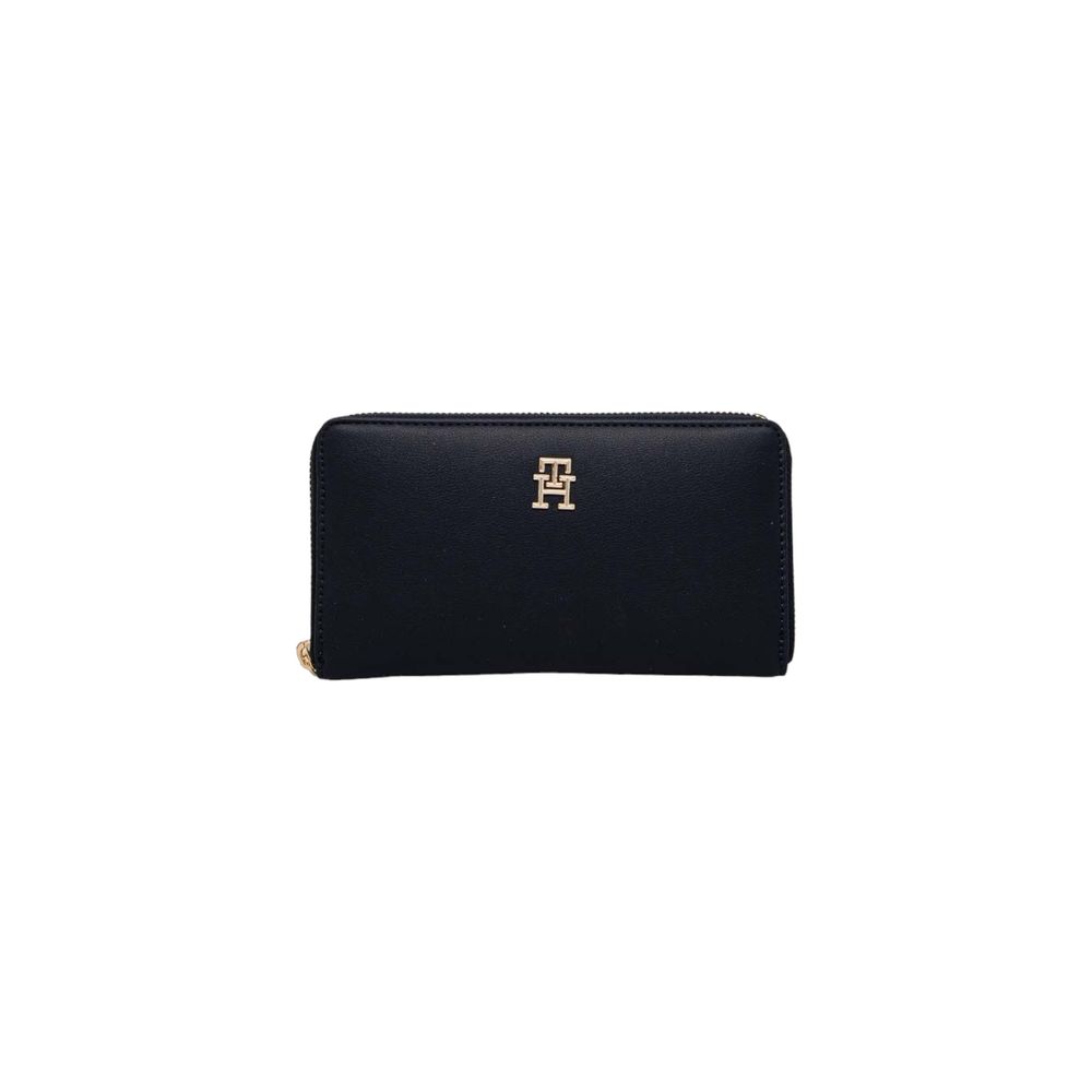 Tommy Hilfiger Black Recycled Polyester Wallet