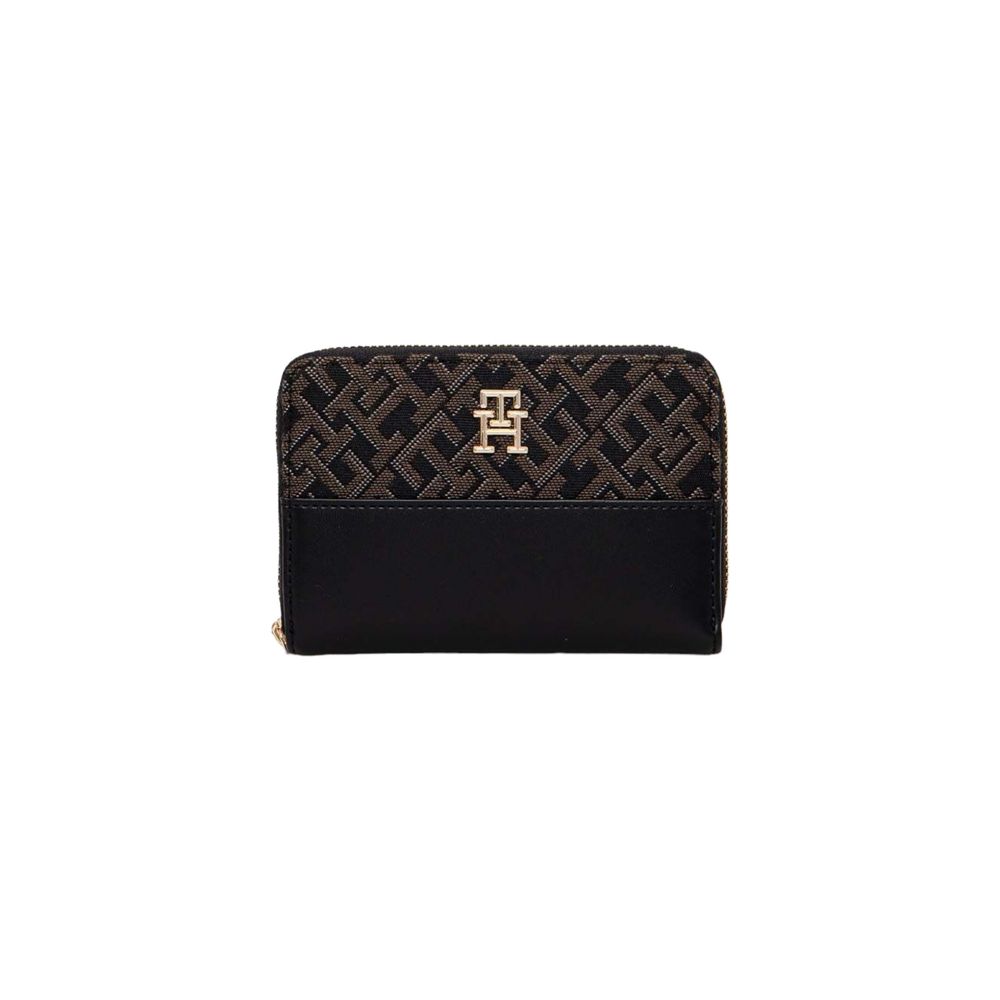 Tommy Hilfiger Black Polyethylene Wallet