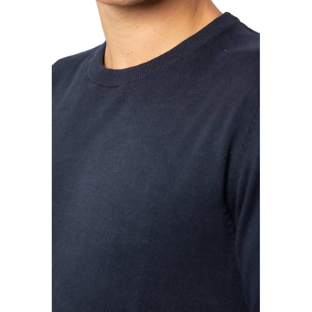 Jack Jones Blue Cotton T-Shirt