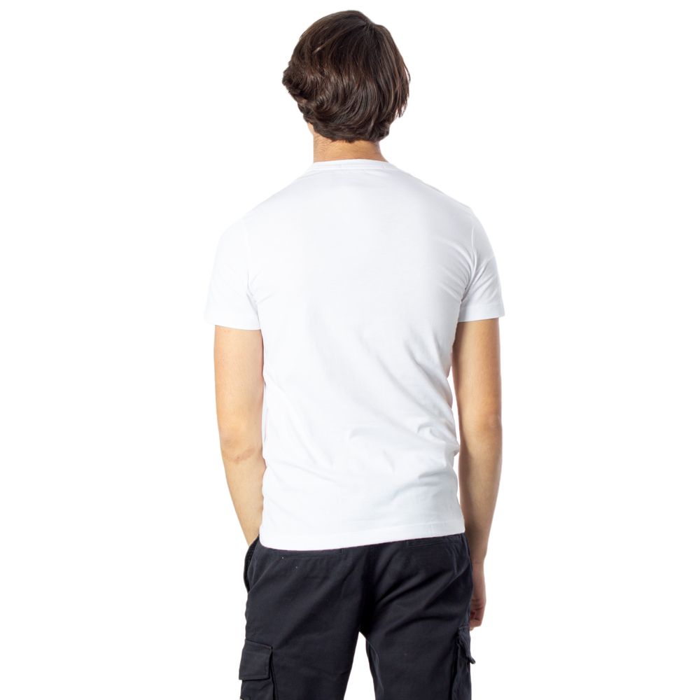 Calvin Klein Jeans White Cotton T-Shirt