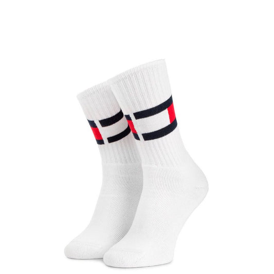 Tommy Hilfiger White Cotton Sock