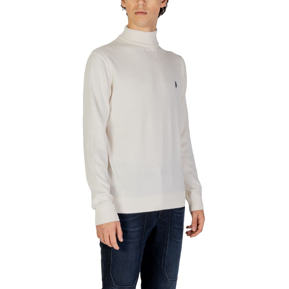 U.S. POLO ASSN. White Cotton Sweater