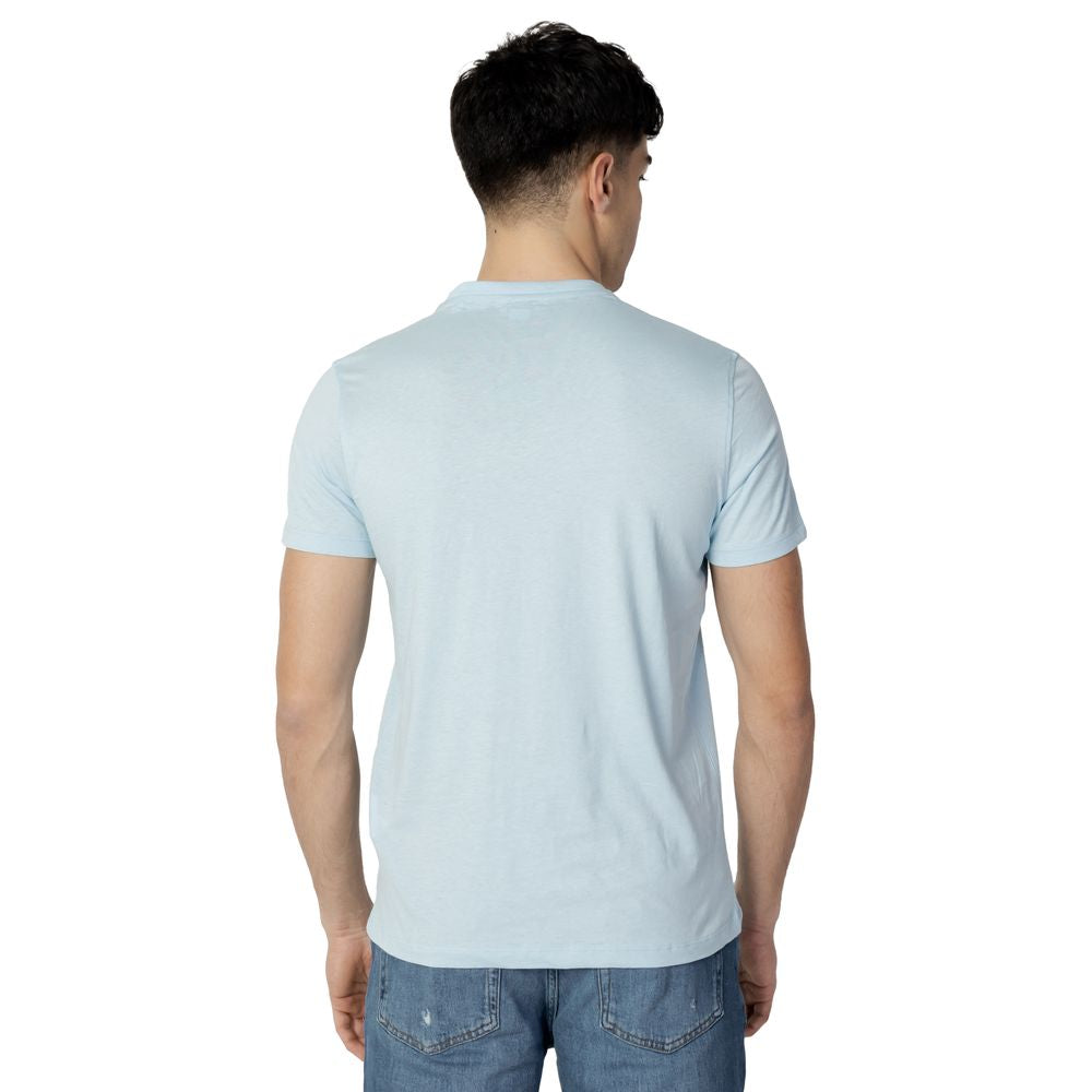 U.S. POLO ASSN. Blue Cotton T-Shirt