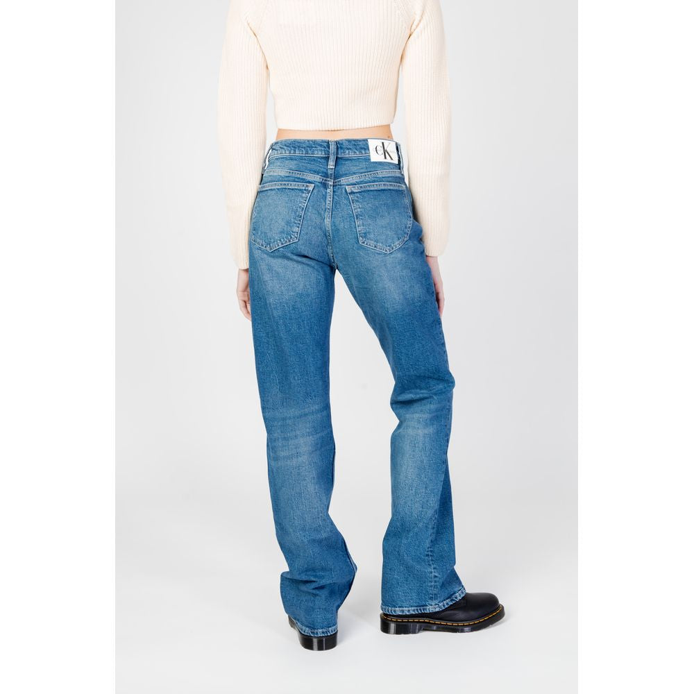 Calvin Klein Jeans Blue Cotton Jeans & Pant