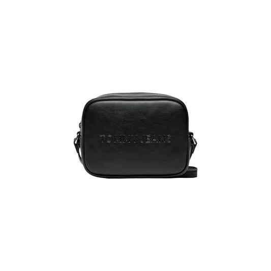 Tommy Hilfiger Jeans Black Polyethylene Handbag