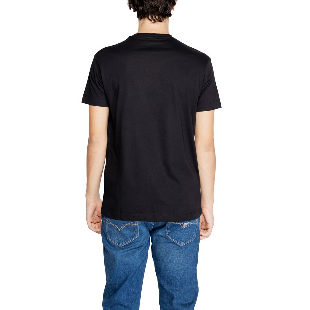 Alviero Martini Prima Classe Black Cotton T-Shirt