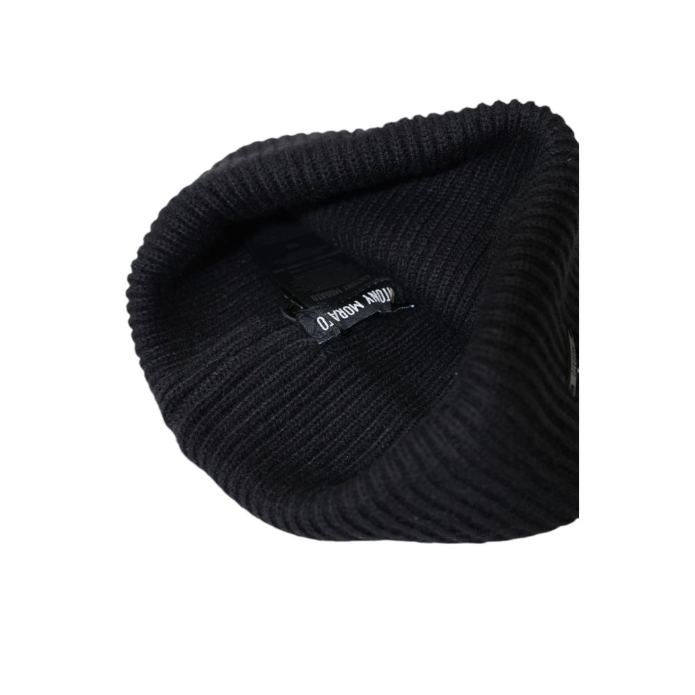 Antony Morato Black Polyester Hats & Cap