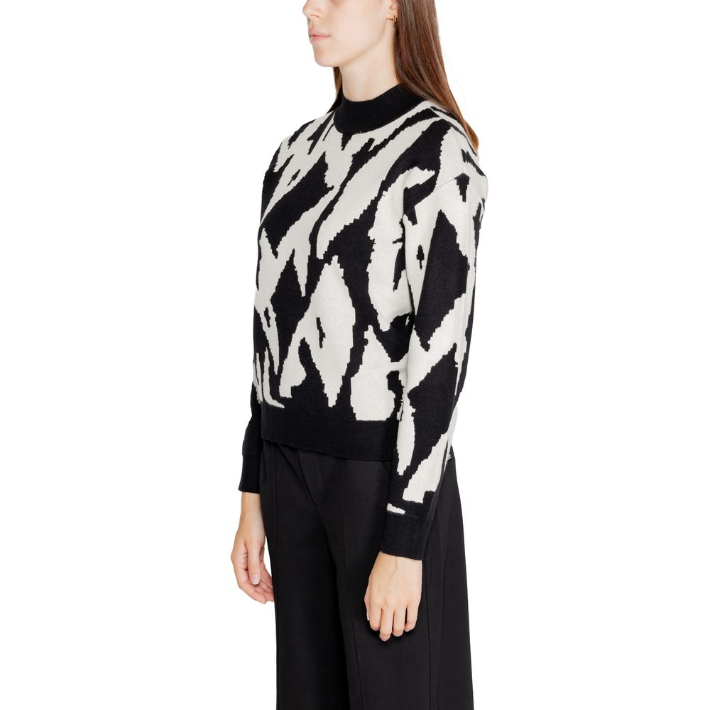 Vero Moda Black Viscose Sweater