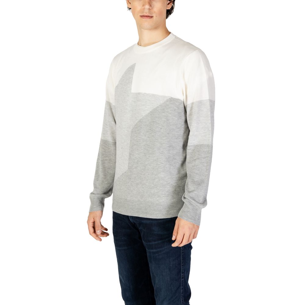 Antony Morato Cream Acrylic Sweater