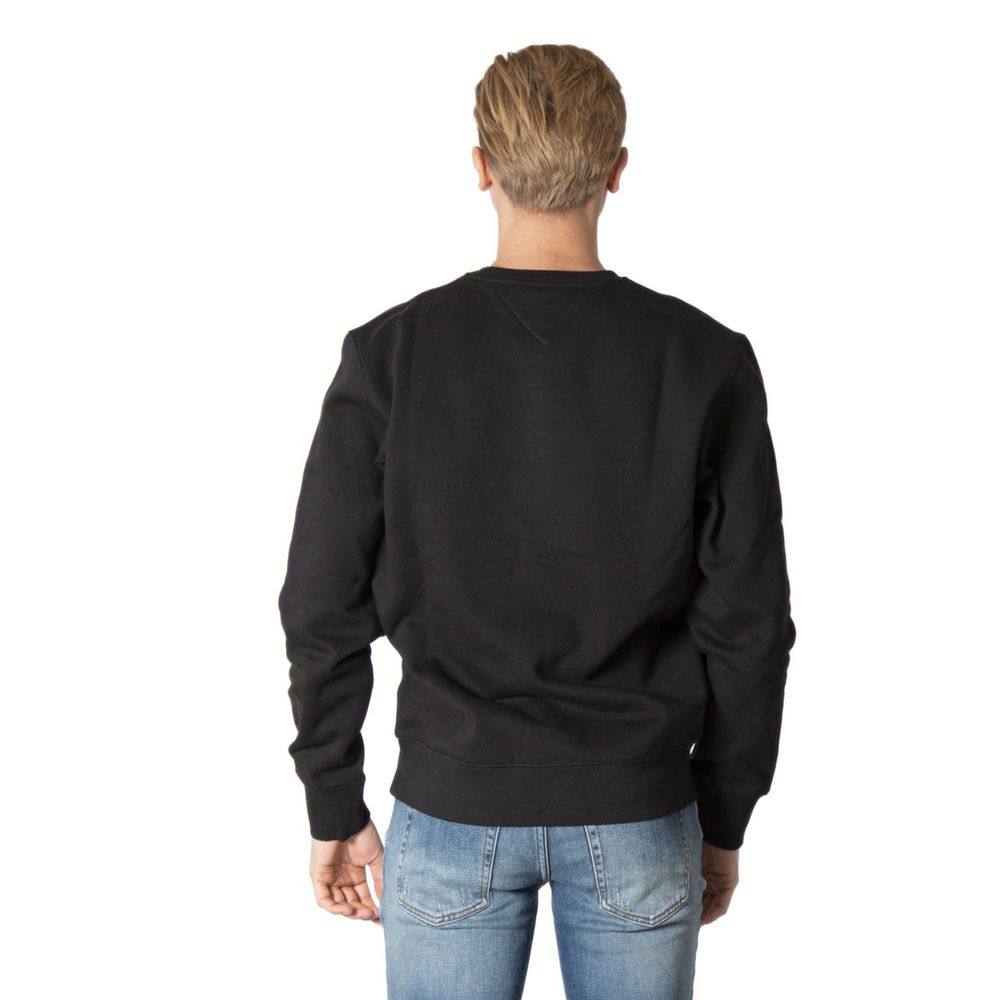 Tommy Hilfiger Jeans Black Cotton Sweater