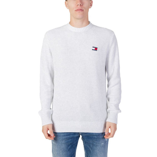 Tommy Hilfiger Jeans Gray Organic Cotton Sweater