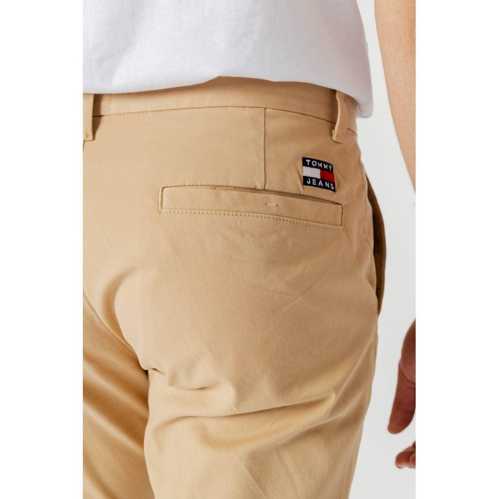 Tommy Hilfiger Jeans Beige Organic Cotton Jeans & Pant