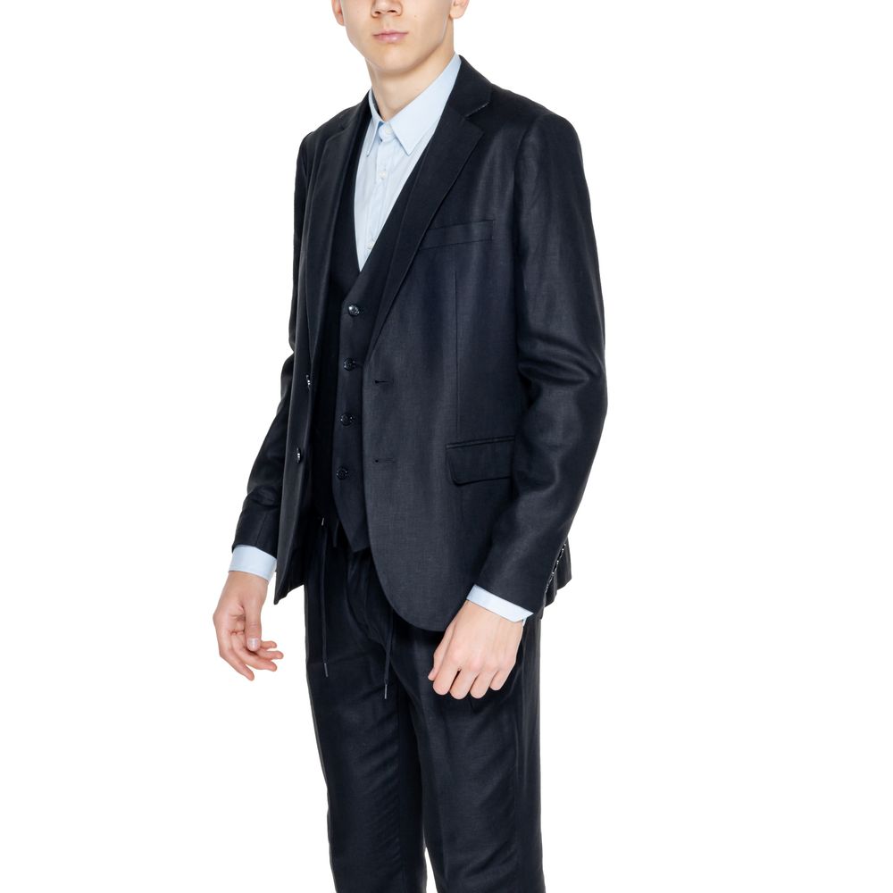 Antony Morato Black Linen Suit