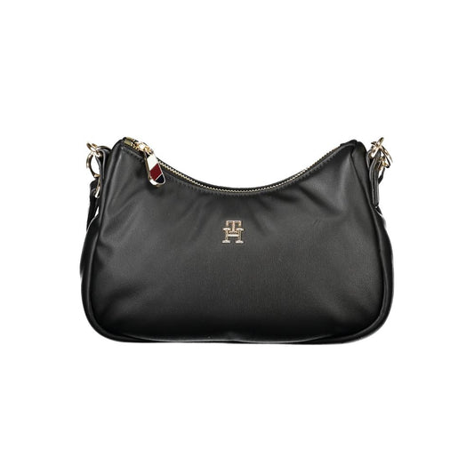 Tommy Hilfiger Black Polyester Handbag