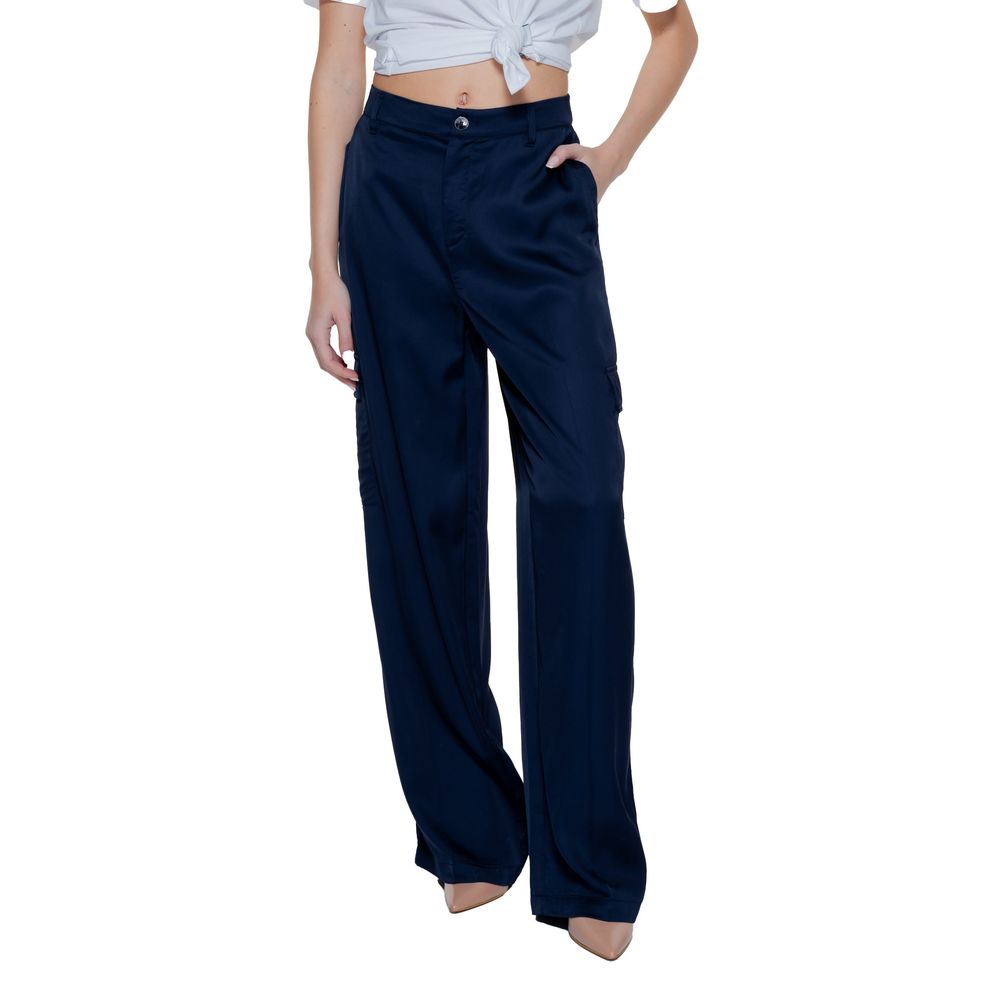 Street One Blue Viscose Jeans & Pant