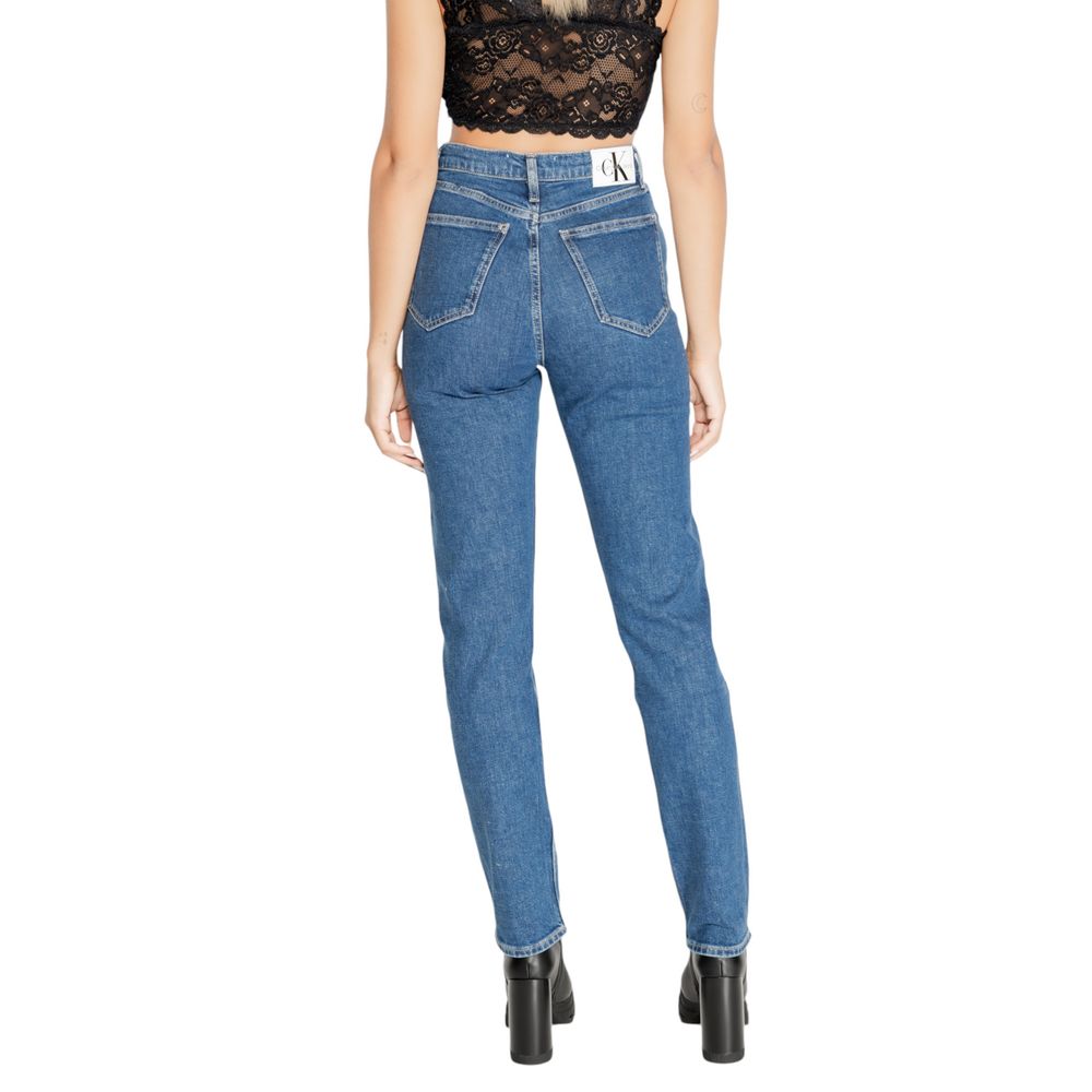 Calvin Klein Jeans Blue Cotton Jeans & Pant