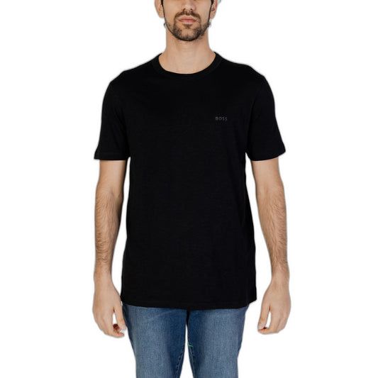 Hugo Boss Black Cotton T-Shirt