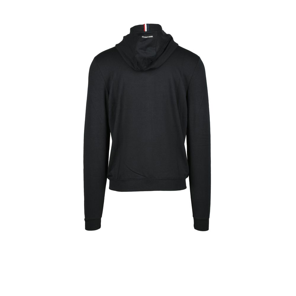 U.S. POLO ASSN. Black Cotton Sweater