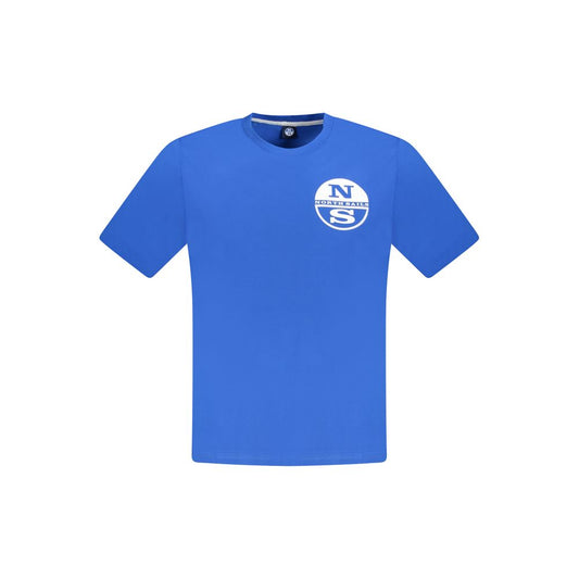 North Sails Blue Cotton T-Shirt