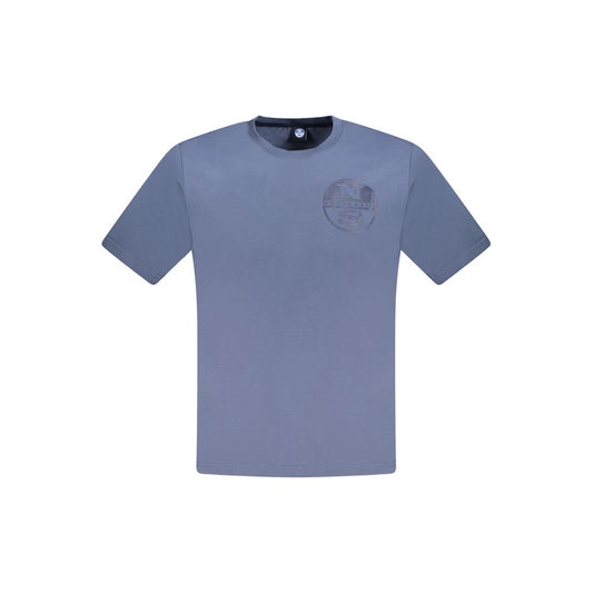 North Sails Blue Cotton T-Shirt