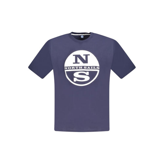 North Sails Blue Cotton T-Shirt