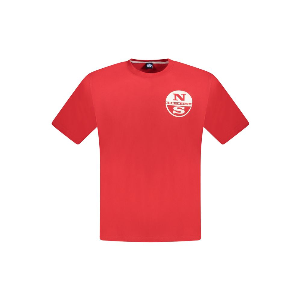 North Sails Red Cotton T-Shirt