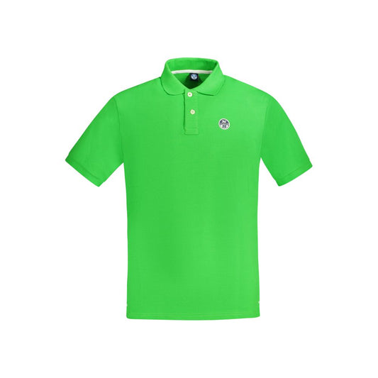 North Sails Green Cotton Polo Shirt