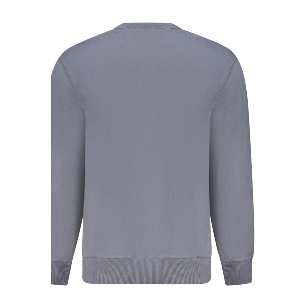 Calvin Klein Blue Cotton Sweater