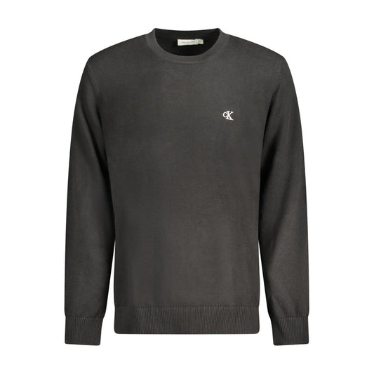 Calvin Klein Black Cotton Sweater