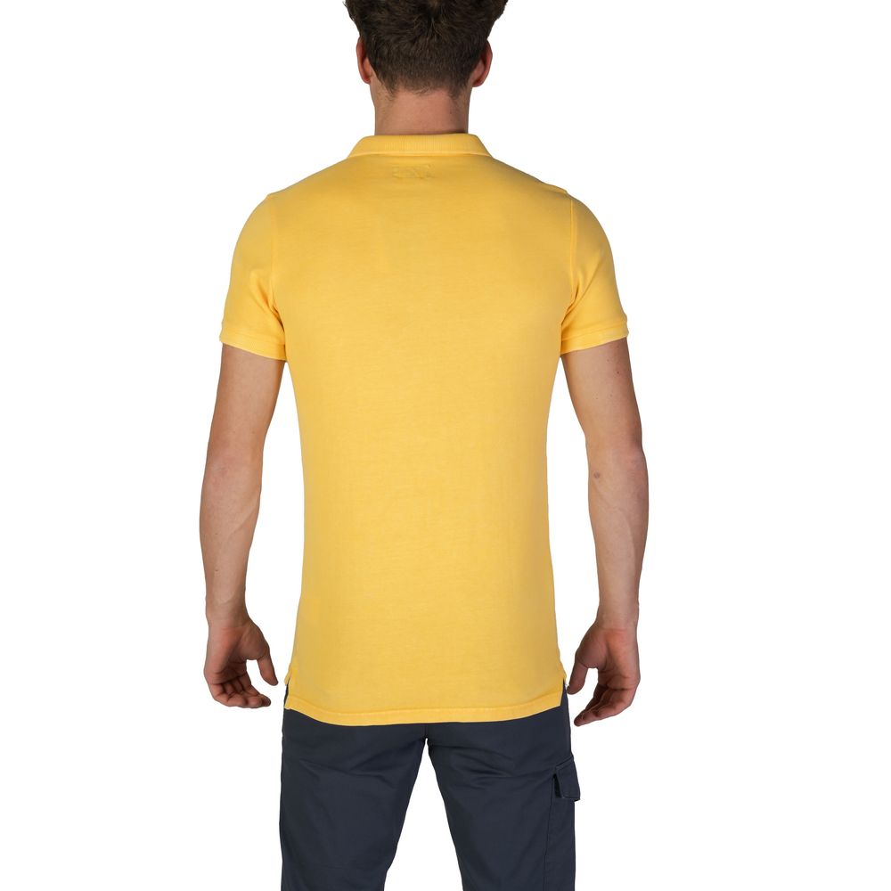 Superdry Yellow Cotton Polo Shirt