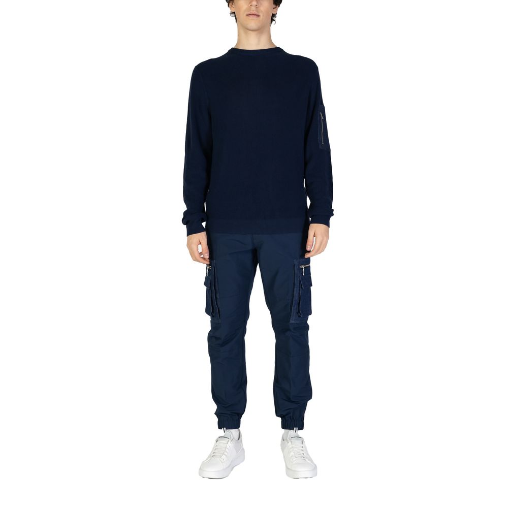 Antony Morato Blue Cotton T-Shirt