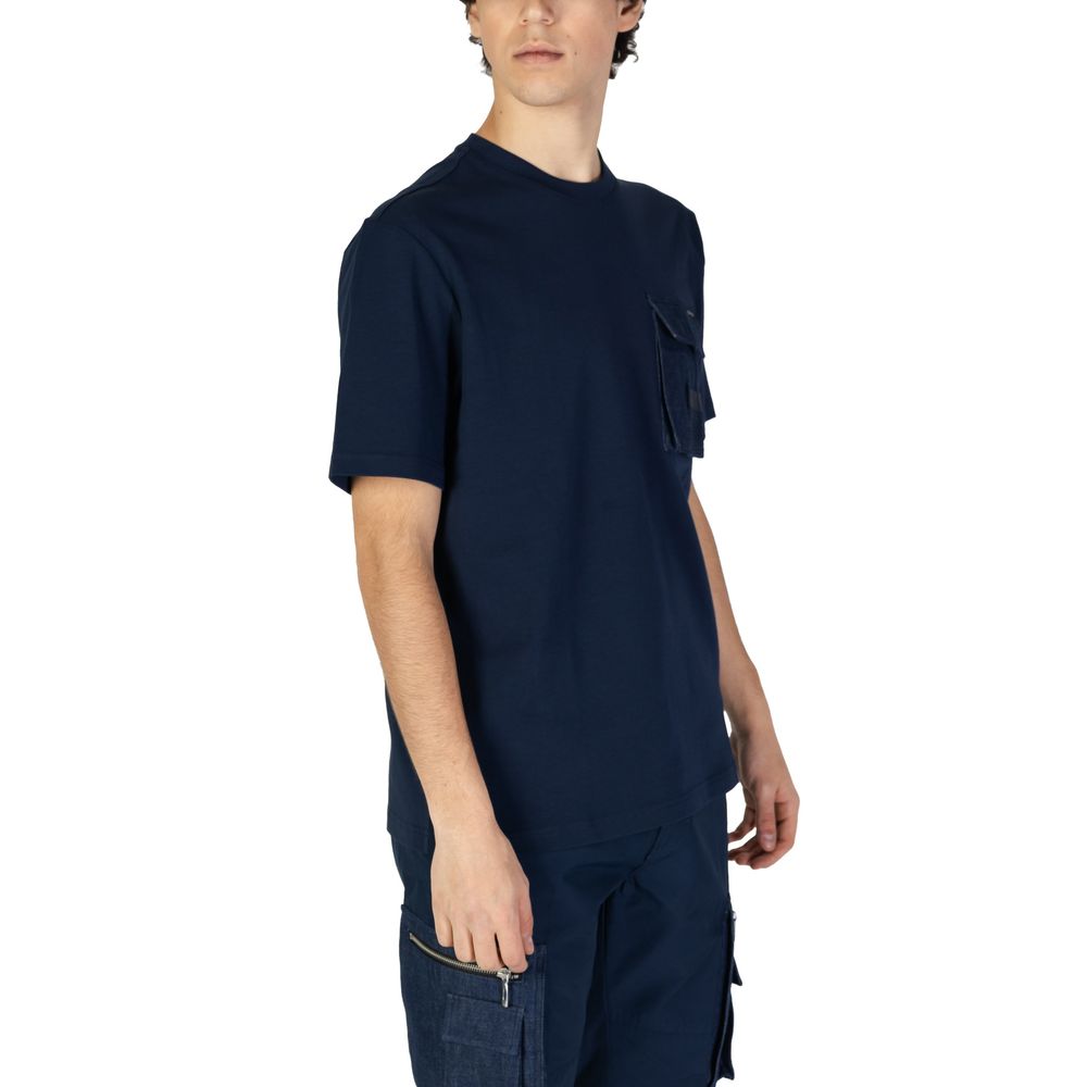 Antony Morato Blue Cotton T-Shirt