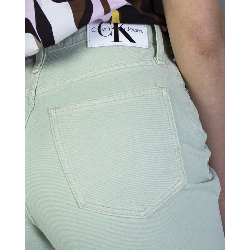 Calvin Klein Jeans Green Cotton Jeans & Pant