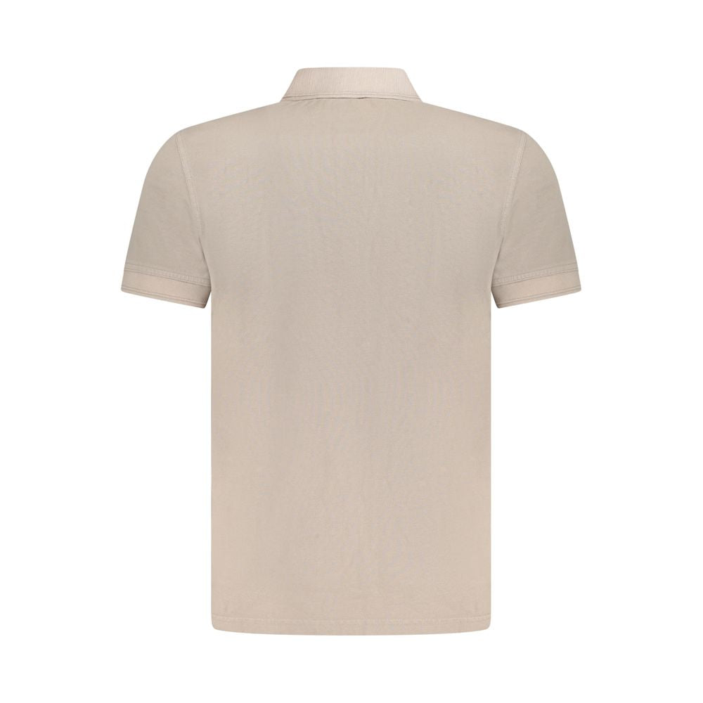 Hugo Boss Gray Cotton Polo Shirt