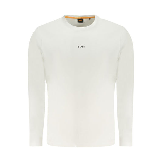 Hugo Boss White Cotton T-Shirt