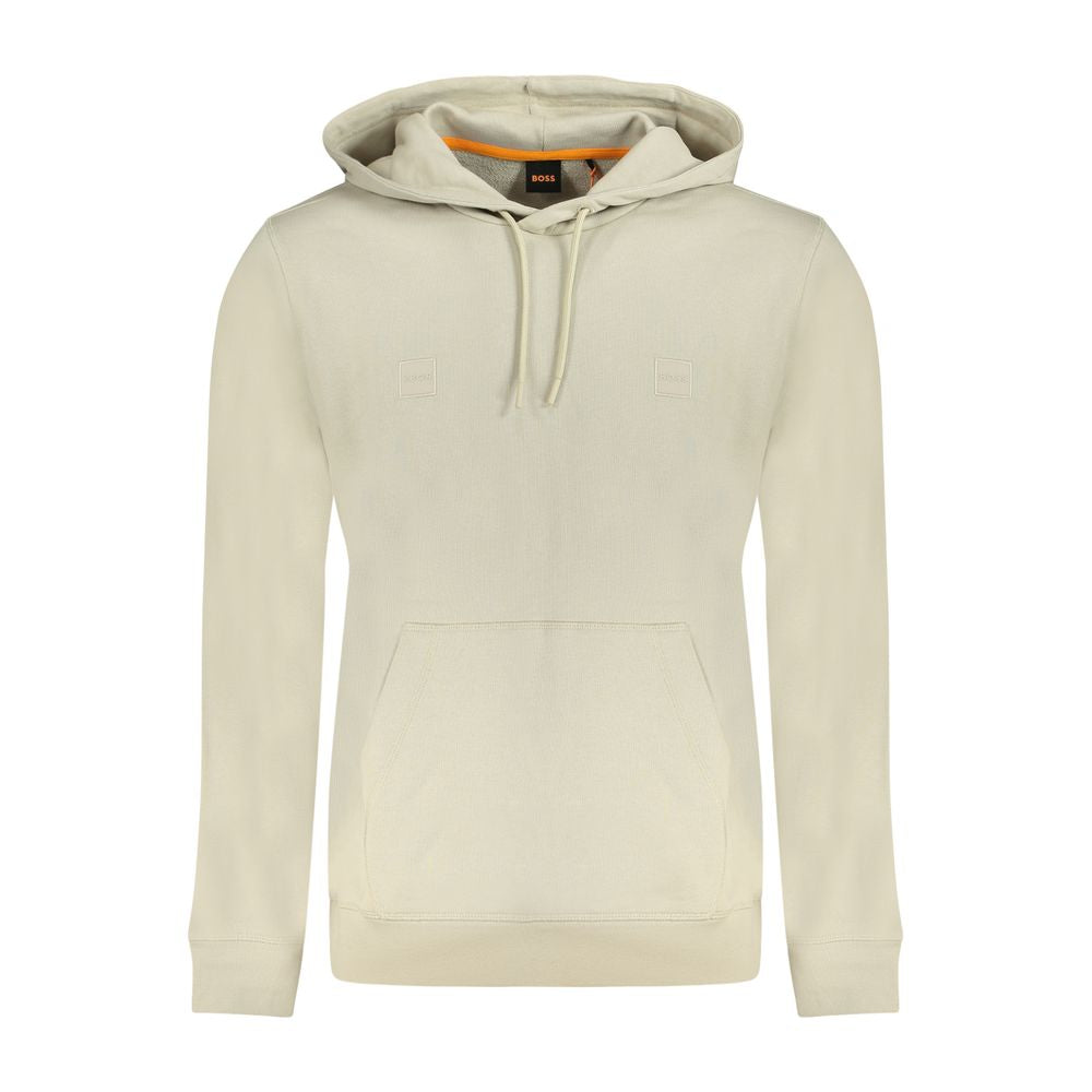 Hugo Boss Beige Cotton Sweater