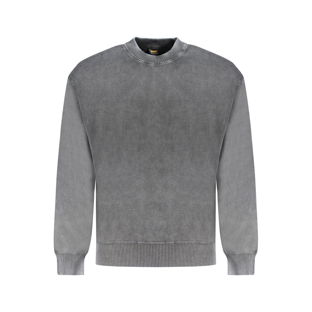 Hugo Boss Black Cotton Sweater