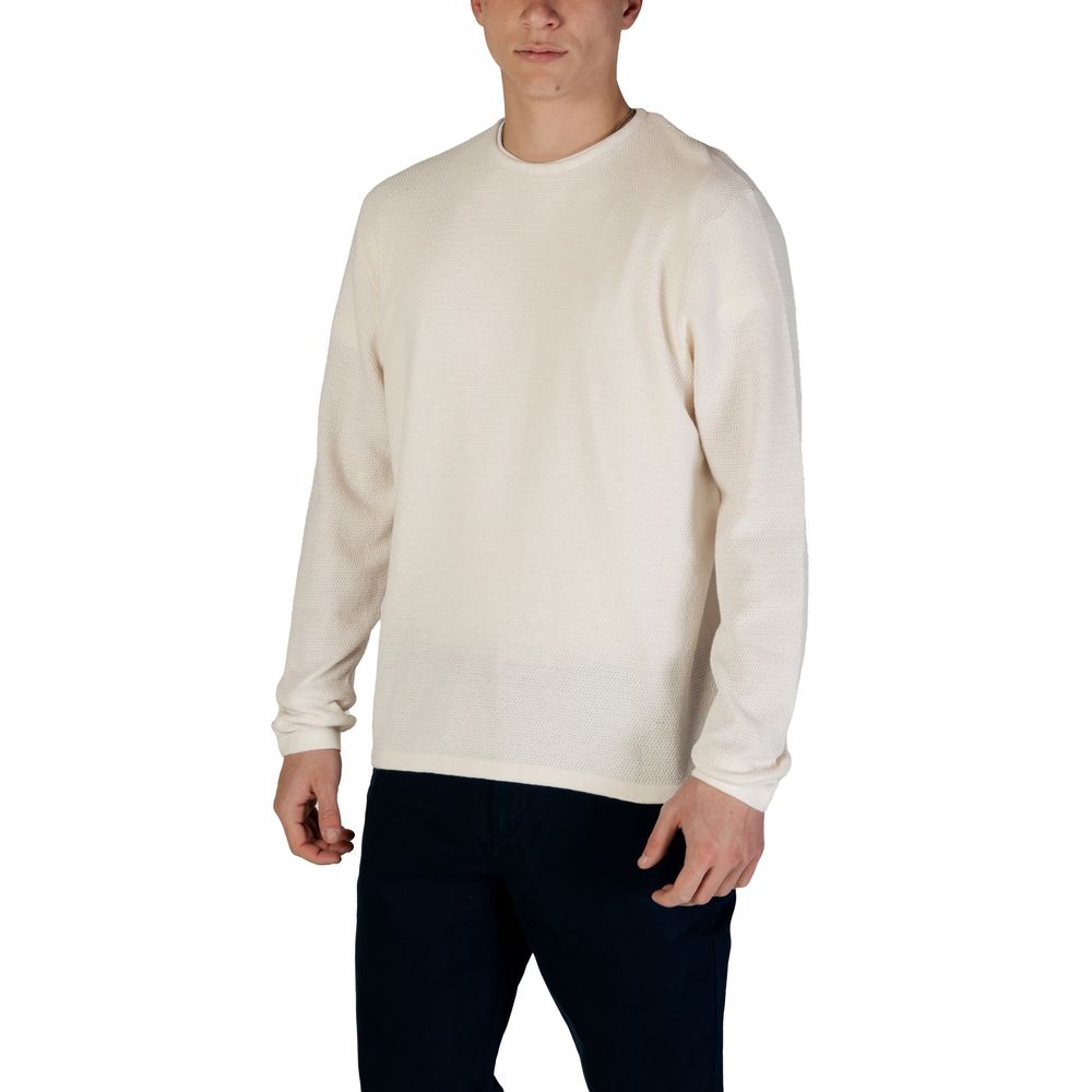 Jack Jones White Cotton T-Shirt