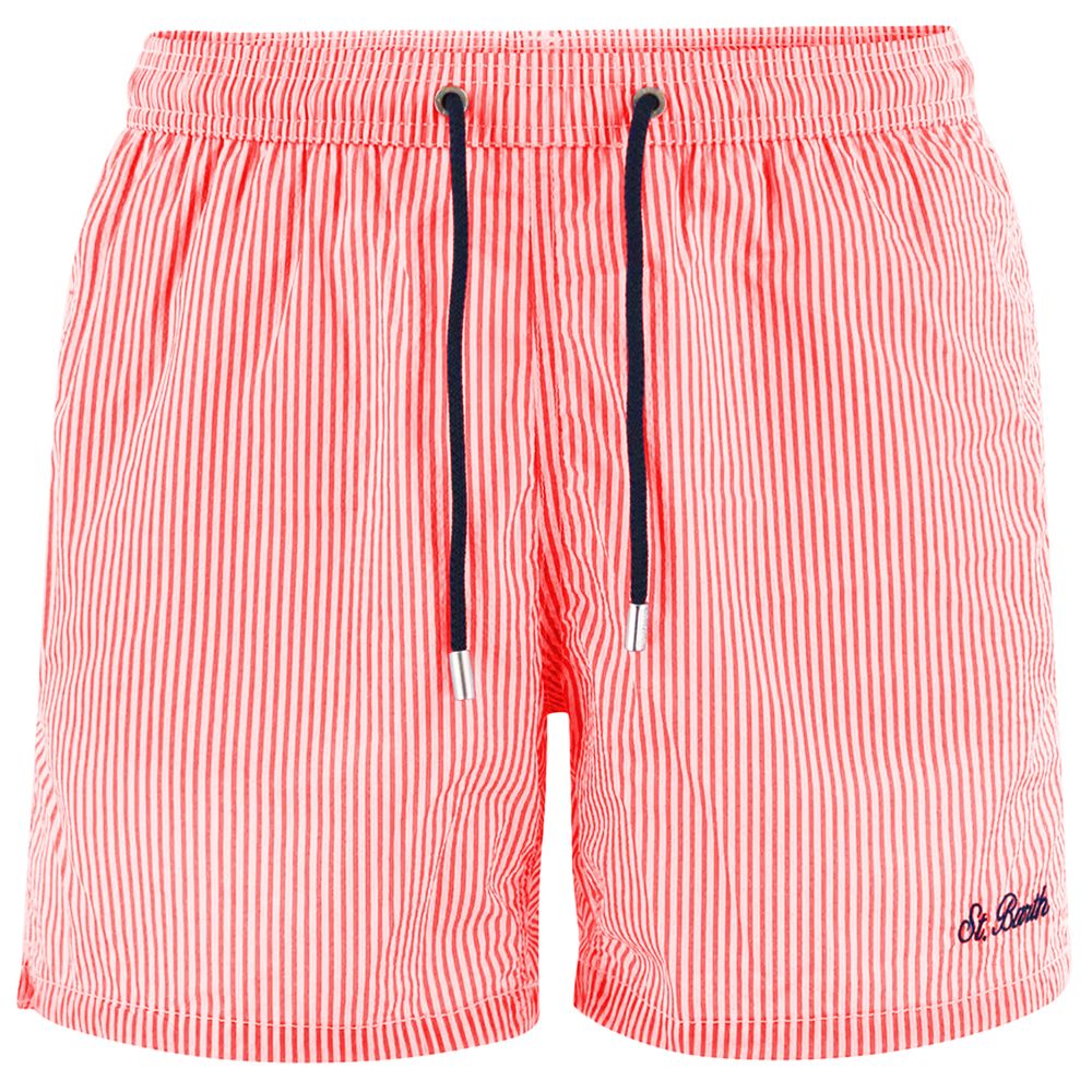 MC2 Saint Barth Red Polyester Swimwear