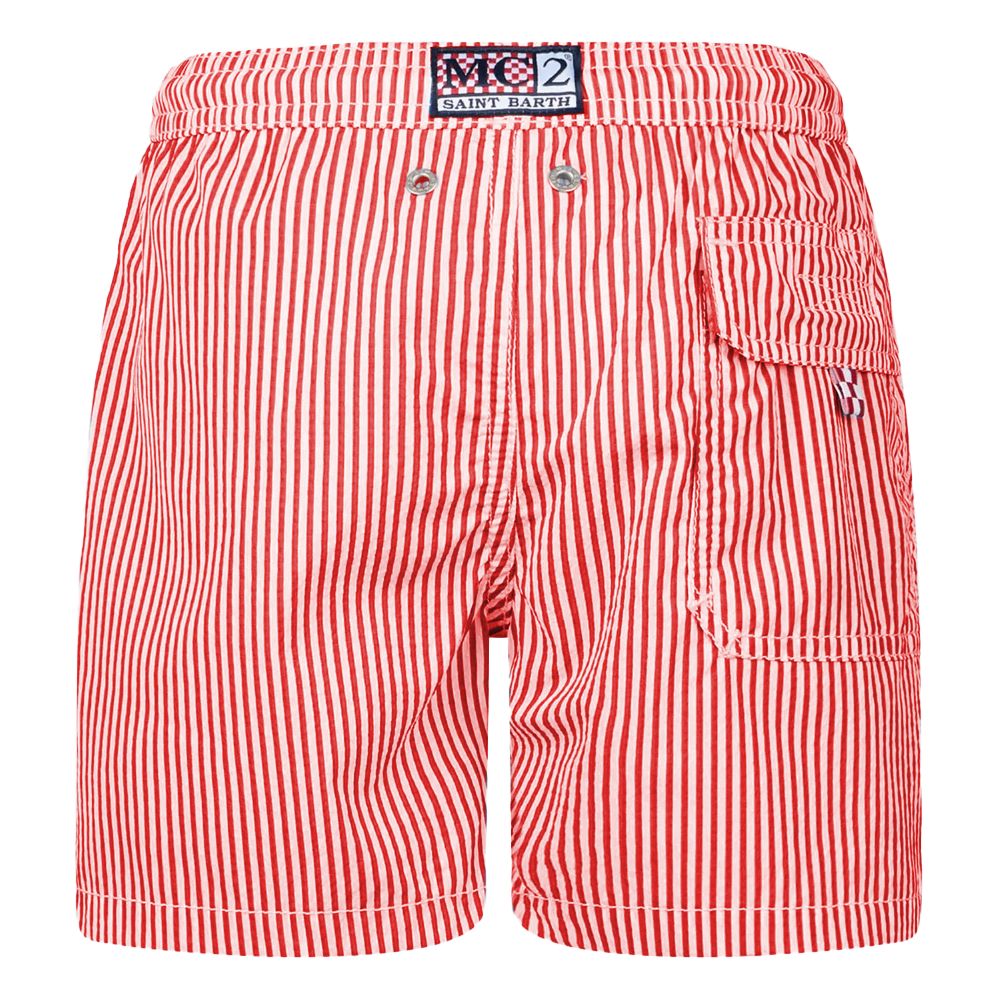 MC2 Saint Barth Red Polyester Swimwear