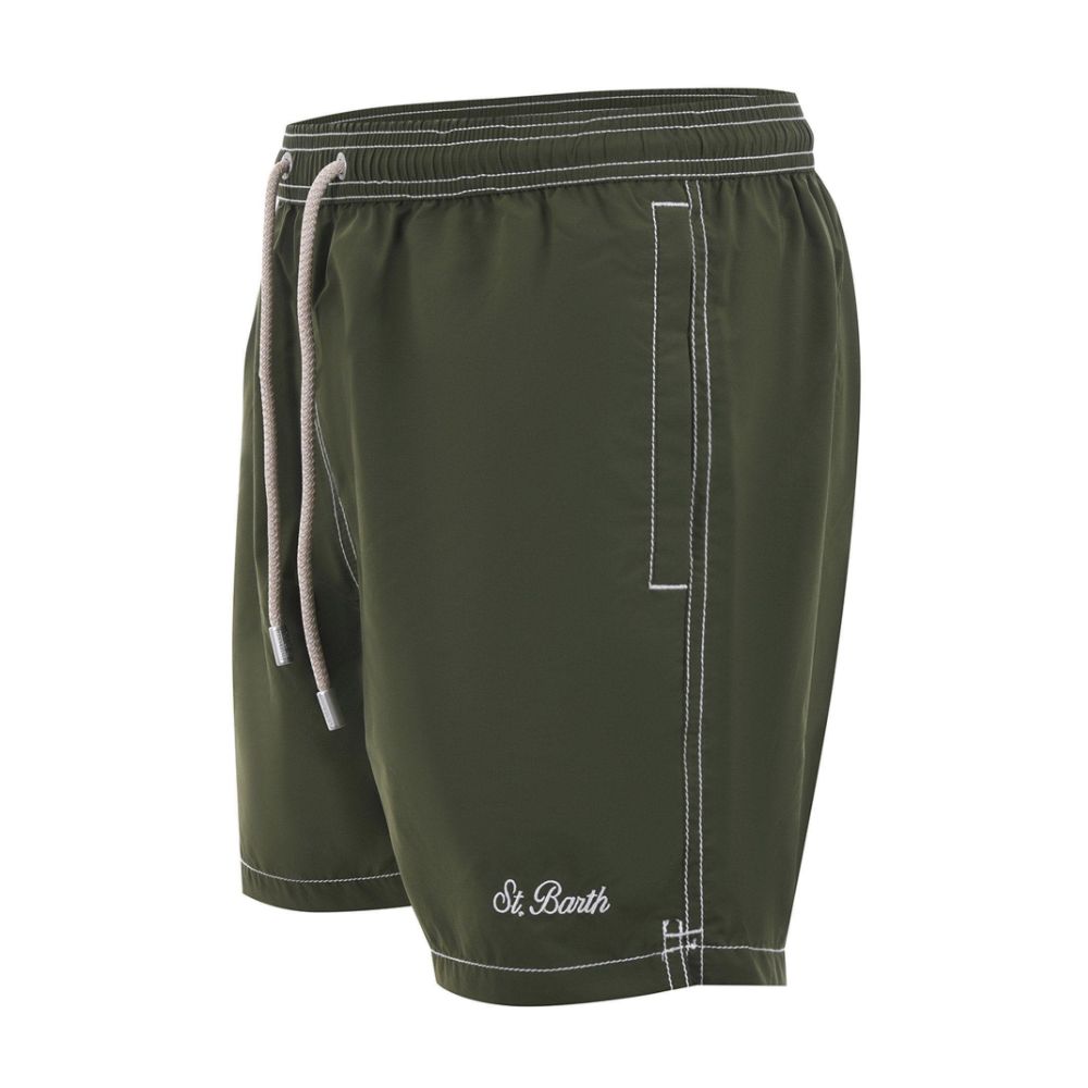 MC2 Saint Barth Green Polyester Swimwear