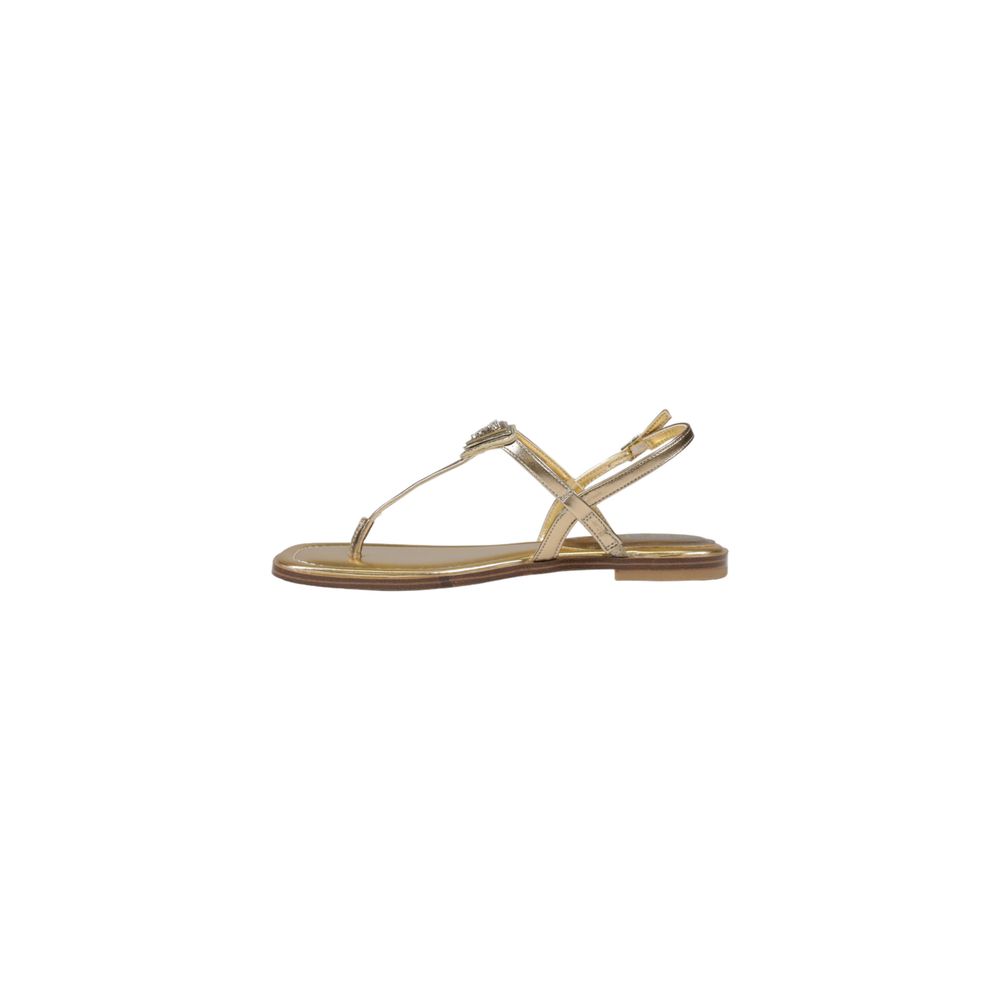 Guess Gold Polyethylene Sandal