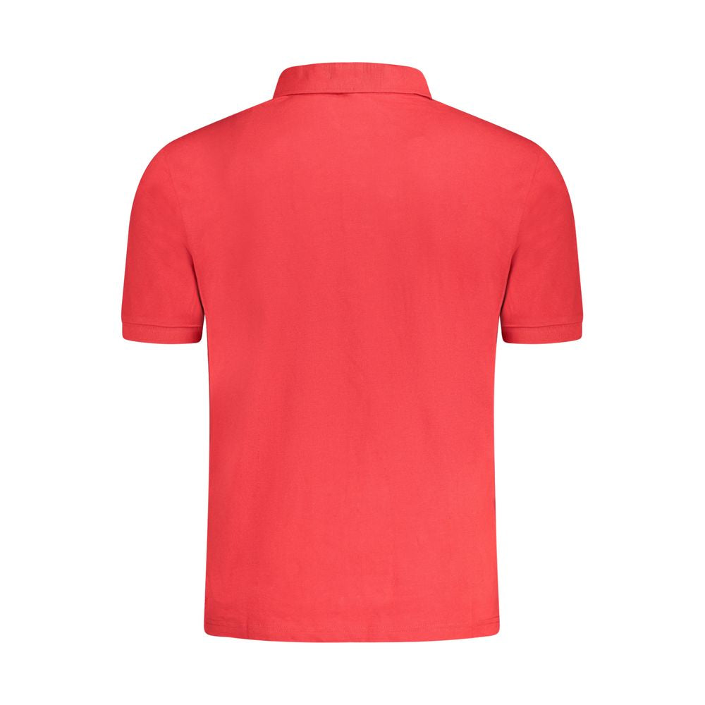 North Sails Red Cotton Polo Shirt