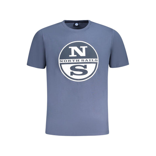 North Sails Blue Cotton T-Shirt