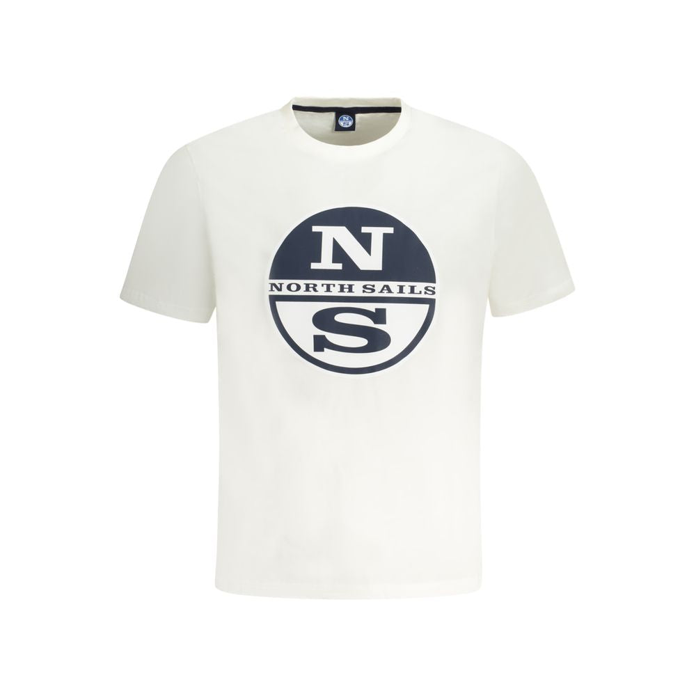 North Sails White Cotton T-Shirt